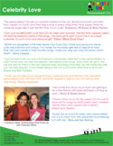 Celebrities testimonials